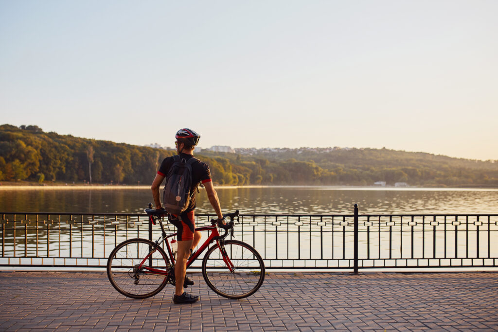 B&B mit Fahrradschuppen